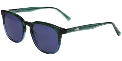 Pepe Jeans Pj7434 562 Men's Sunglasses Green Size 52 In Transparent Green,horn