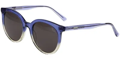 Pepe Jeans Pj7436 649 Women's Sunglasses Blue Size 53