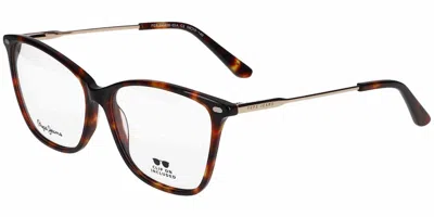 Pepe Jeans Pj7461 With Clip-on Women's Glasses, Tortoiseshell, Size 56 In Brown