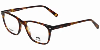 Pepe Jeans Pj7463 With Clip-on Men's Glasses, Tortoiseshell, Size 54 In Brown