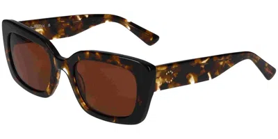 Pepe Jeans Pj7465 101 Women's Sunglasses Tortoiseshell Size 53 In Brown