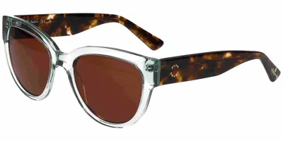 Pepe Jeans Pj7466 577 Women's Sunglasses Green Size 54 In Multi