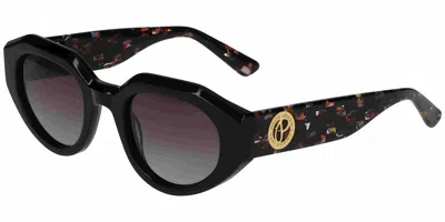 Pepe Jeans Pj7474 001p Women's Sunglasses Black Size 50