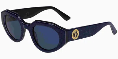 Pepe Jeans Pj7474 601p Women's Sunglasses Blue Size 50