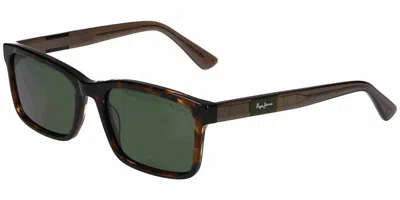 Pepe Jeans Pj7482 101p Men's Sunglasses Tortoiseshell Size 54 In Brown