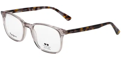 Pepe Jeans Pj7490 With Clip-on Men's Glasses, Brown, Size 55