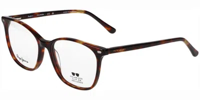 Pepe Jeans Pj7491 With Clip-on Women's Glasses, Tortoiseshell, Size 55 In Brown