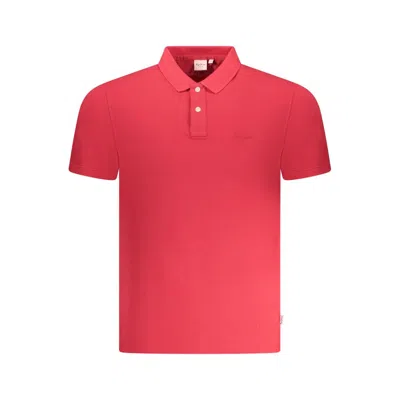 Pepe Jeans Short-sleeve Polo Shirt In Red