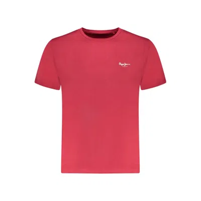 Pepe Jeans Red Cotton Sportswear