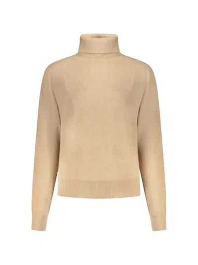 Pepe Jeans Roll-neck Sweater In Brown