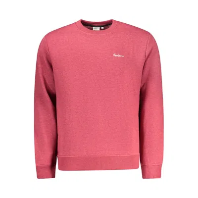 Pepe Jeans Rosso Cotton Men Sweatshirt In Red
