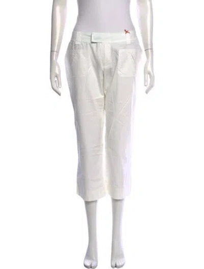 Pre-owned Pepe Jeans Straight Leg Pants In White