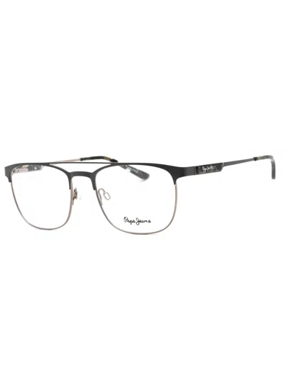 Pepe Jeans Stylish Pj1302 Rectangular Eyeglasses For Men In Black