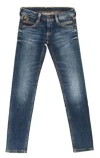 Pepe Jeans Denim Cropped In Blu Blu E Verdi