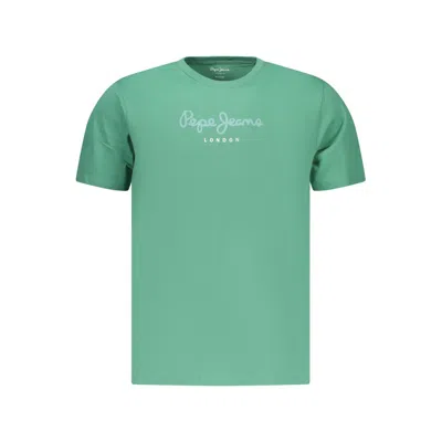 Pepe Jeans Verde Cotton Men T-shirt