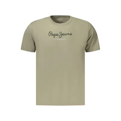 Pepe Jeans Verde Cotton Men T-shirt