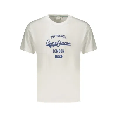 Pepe Jeans White Cotton Men's T-shirt