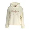Pepe Jeans White Cotton Sweater In Neutral