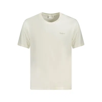 Pepe Jeans White Cotton T-shirt
