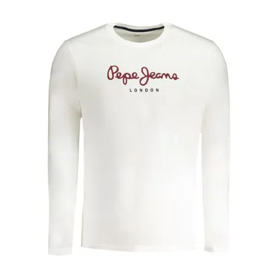 Pepe Jeans White Cotton T-shirt