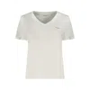 PEPE JEANS WHITE COTTON TOPS & T-SHIRT
