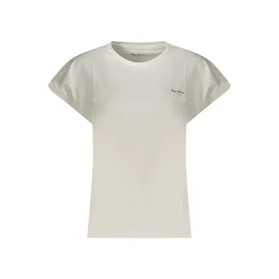 Pepe Jeans White Cotton Women's T-shirt