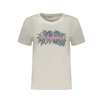 Pepe Jeans White Cotton Women's T-shirt