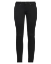 Pepe Jeans Woman Jeans Black Size 24w-30l Cotton, Polyester, Elastane In Black