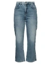 Pepe Jeans Woman Denim Pants Blue Size 27 Cotton In Blue