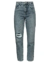 Pepe Jeans Woman Denim Pants Blue Size 27 Cotton In Blue