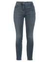 Pepe Jeans Woman Jeans Blue Size 27 Cotton, Polyester, Elastane In Blue