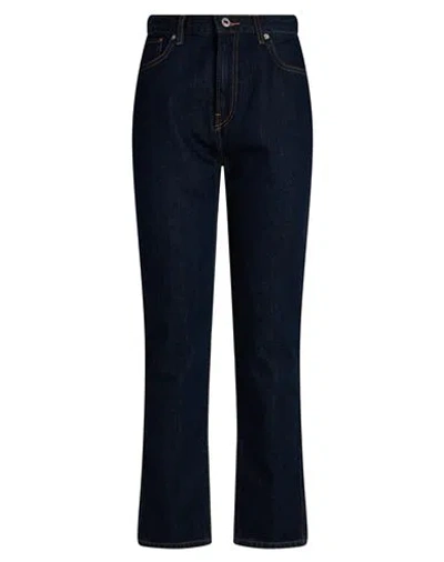 Pepe Jeans Woman Jeans Blue Size 29w-28l Cotton In Black