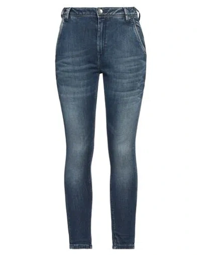 Pepe Jeans Woman Jeans Blue Size 29 Cotton, Modal, Polyester, Elastane