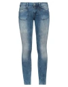 Pepe Jeans Woman Jeans Blue Size 32w-30l Cotton, Elastane In Blue
