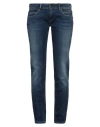 Pepe Jeans Woman Jeans Blue Size 30w-32l Cotton, Polyester, Elastane In Blue