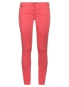 Pepe Jeans Woman Jeans Tomato Red Size 31w-30l Cotton, Elastane In Tomato Red