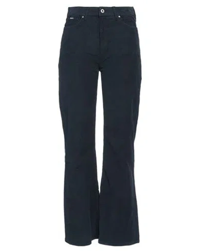 Pepe Jeans Woman Pants Midnight Blue Size 32w-30l Cotton, Elastane