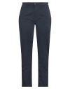 Pepe Jeans Woman Pants Navy Size 32w-30l Cotton, Lyocell, Elastane In Blue