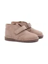 Pèpè Leather Strapped Sneakers In Neutral