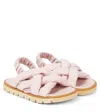 Pèpè Lisbeth Crossover Band Sandals In Pink