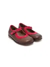 Pèpè Martina Ballerina Shoes In Brown