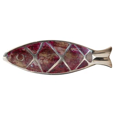 Pre-owned Pepe Mendoza Mexican Modernist  Brass Fish, 1950s In Brown