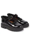 Pèpè Patent Leather Ballet Flats In Black