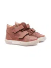 Pèpè Touch-strap High-top Sneakers In Pink