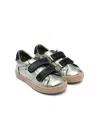 Pèpè Touch-strap Metallic Sneakers In Green