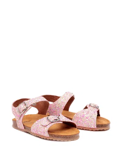 Pèpè Two Con Me Sandals In Pink