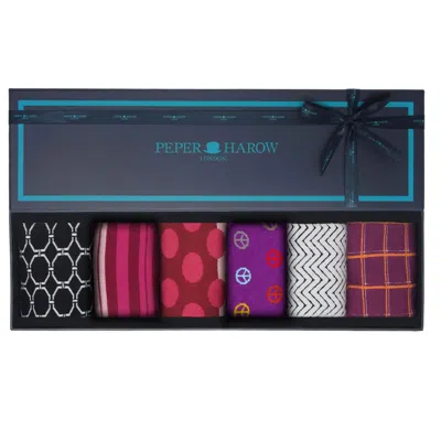 Peper Harow - Made In England Adventurous Ladies Gift Box In Black/purple