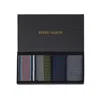 Peper Harow - Made In England Autumnal Men's Gift Box In Black/blue/green/red
