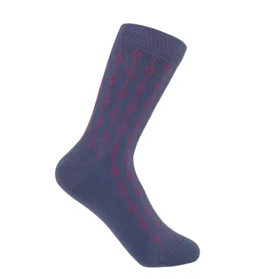 Peper Harow - Made In England Beads Women's Socks – Purple