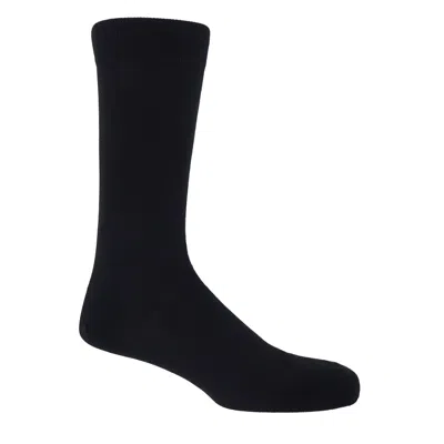 Peper Harow - Made In England Black Classic Men's Socks